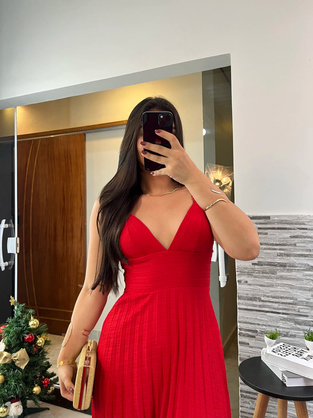 [Compre 1 e leve 2] [Últimas Unidades] Vestido Valentim Vermelho