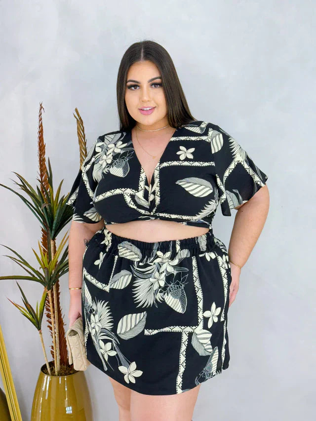 Conjunto Basic California II – 2 Peças – Plus Size