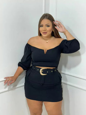 Conjunto Basic Manhattan II – 2 Peças – Plus Size